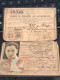 VIET NAM-OLD-ID PASSPORT INDO-CHINA-name-VO Y HAP-1955-1pcs Book - Verzamelingen