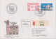1988 R-Brief, Sonderflug Agno-Ginevra , FraMA +Zum: F49, Mi: 1369, ⵙ 6982 Agno - Frankeermachinen