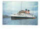 POSTCARD   SHIPPING  FERRY  CALEDONAN MACBRAYNE   RMS KING GEORGE V - Péniches