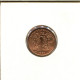 2 CENTS 1997 SOUTH AFRICA Coin #AT129.U.A - Afrique Du Sud