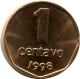 1 CENTAVO 1998 ARGENTINA Moneda UNC #M10063.E.A - Argentinië