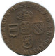 1 LIARD 1710 SPANISH NEERLANDÉS NETHERLANDS Namur PHILIP V Moneda #AE733.16.E.A - …-1795 : Vereinigte Provinzen