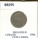 1 FRANC 1965 FRENCH Text BELGIQUE BELGIUM Pièce #BB295.F.A - 1 Franc