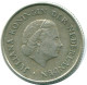 1/4 GULDEN 1967 NIEDERLÄNDISCHE ANTILLEN SILBER Koloniale Münze #NL11566.4.D.A - Antilles Néerlandaises