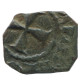 CRUSADER CROSS Authentic Original MEDIEVAL EUROPEAN Coin 0.6g/14mm #AC408.8.E.A - Andere - Europa