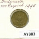 100 RUPIAH 1995 INDONESIA Coin #AY883.U.A - Indonesia
