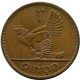 1 PENNY 1966 IRLANDA IRELAND Moneda #AY662.E.A - Irlande