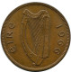 1 PENNY 1966 IRLANDA IRELAND Moneda #AY662.E.A - Ierland