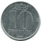 10 PFENNIG 1979 A DDR EAST GERMANY Coin #AD773.9.U.A - 10 Renten- & 10 Reichspfennig