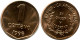 1 CENTAVO 1998 ARGENTINA Coin UNC #M10065.U.A - Argentine