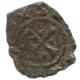 CRUSADER CROSS Authentic Original MEDIEVAL EUROPEAN Coin 0.4g/14mm #AC410.8.U.A - Andere - Europa