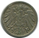 5 PFENNIG 1908 A ALEMANIA Moneda GERMANY #DB237.E.A - 5 Pfennig