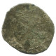 CRUSADER CROSS Authentic Original MEDIEVAL EUROPEAN Coin 0.6g/13mm #AC132.8.F.A - Andere - Europa