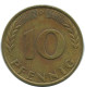 10 PFENNIG 1950 D BRD DEUTSCHLAND Münze GERMANY #AD846.9.D.A - 10 Pfennig
