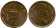 NEW PENNY 1975 UK GROßBRITANNIEN GREAT BRITAIN Münze #AZ039.D.A - 1 Penny & 1 New Penny