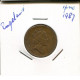 PENNY 1987 UK GREAT BRITAIN Coin #AN575.U.A - 1 Penny & 1 New Penny