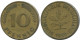 10 PFENNIG 1950 D BRD DEUTSCHLAND Münze GERMANY #AD553.9.D.A - 10 Pfennig