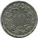10 RAPPEN 1973 SWITZERLAND Coin HELVETIA #AD973.2.U.A - Otros & Sin Clasificación