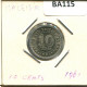 10 CENTS 1961 MALAYA AND BRITISH BORNEO Moneda #BA115.E.A - Otros – Asia