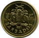 5 CENTS 1997 BARBADOS Coin UNC #M10327.U.A - Barbados (Barbuda)