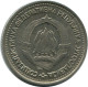 1 DINAR 1965 YUGOSLAVIA Coin #AZ589.U.A - Jugoslawien