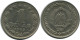 1 DINAR 1965 YUGOSLAVIA Coin #AZ589.U.A - Joegoslavië