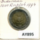 1000 RUPIAH 1994 INDONESIA BIMETALLIC Moneda #AY895.E.A - Indonesia