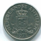 25 CENTS 1971 ANTILLES NÉERLANDAISES Nickel Colonial Pièce #S11510.F.A - Antilles Néerlandaises