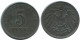 5 PFENNIG 1920 A GERMANY Coin #AE321.U.A - 5 Renten- & 5 Reichspfennig