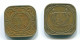5 CENTS 1971 SURINAME Netherlands Nickel-Brass Colonial Coin #S12883.U.A - Surinam 1975 - ...