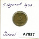 5 AGOROT 1954 ISRAEL Moneda #AY937.E.A - Israël