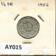 1/2 FRANC 1952 B SCHWEIZ SWITZERLAND Münze SILBER #AY015.3.D.A - Altri & Non Classificati