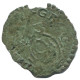 Authentic Original MEDIEVAL EUROPEAN Coin 0.3g/16mm #AC091.8.U.A - Andere - Europa