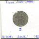 10 CENT 1921 FRENCH INDOCHINA Colonial Coin #AM488.U.A - Indochine