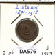 2 PFENNIG 1913 J GERMANY Coin #DA576.2.U.A - 2 Pfennig