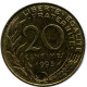 20 CENTIMES 1993 FRANCE Coin #AZ396.U.A - 20 Centimes
