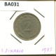 2 DINARA 1977 YUGOSLAVIA Moneda #BA031.E.A - Yugoslavia