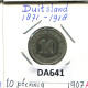 10 PFENNIG 1907 A ALEMANIA Moneda GERMANY #DA641.2.E.A - 10 Pfennig