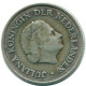 1/4 GULDEN 1962 NETHERLANDS ANTILLES SILVER Colonial Coin #NL11159.4.U.A - Antilles Néerlandaises