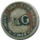 1/4 GULDEN 1944 CURACAO NIEDERLANDE SILBER Koloniale Münze #NL10650.4.D.A - Curaçao