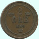 2 ORE 1899 SWEDEN Coin #AC887.2.U.A - Schweden