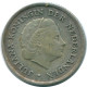 1/10 GULDEN 1962 NETHERLANDS ANTILLES SILVER Colonial Coin #NL12455.3.U.A - Antilles Néerlandaises