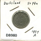 50 REICHSPFENNIG 1927 A GERMANY Coin #DB980.U.A - 50 Renten- & 50 Reichspfennig