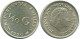 1/10 GULDEN 1970 ANTILLAS NEERLANDESAS PLATA Colonial Moneda #NL13027.3.E.A - Antilles Néerlandaises