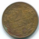 2 1/2 CENT 1965 CURACAO NÉERLANDAIS NETHERLANDS Bronze Colonial Pièce #S10224.F.A - Curacao