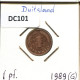 1 PFENNIG 1989 G BRD DEUTSCHLAND Münze GERMANY #DC101.D.A - 1 Pfennig