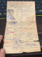 VIET NAM-OLD-ID PASSPORT INDO-CHINA-name-VO VAN MANH-1952-1pcs Book PAPER - Collections