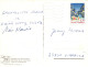 ÁNGEL NAVIDAD Vintage Tarjeta Postal CPSM #PAG899.A - Anges