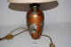 E1 Lampe De Table En Cuivre Peint Vernicé - Leuchten & Kronleuchter