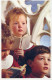 EASTER CHILDREN Vintage Postcard CPA #PKE466.A - Pasen